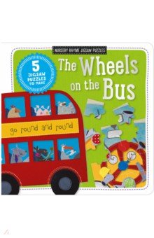 The Wheels on the Bus (Jigsaw board book)