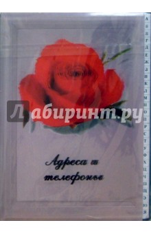 Адреса-телефоны 2354 (пластик, роза) Адреса-телефоны 2354 (пластик, роза)