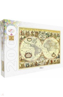 Step Puzzle-2000 84003 Историческая карта мира Step Puzzle-2000 84003 Историческая карта мира