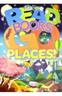 Read Books Go Places! POP! Chart обложка книги Read Books Go Places! POP! Chart обложка книги