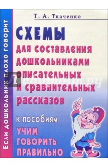 Татьяна Ткаченко - Схемы для составления дошкольниками описательных и сравнительных рассказов обложка книги Татьяна Ткаченко - Схемы для составления дошкольниками описательных и сравнительных рассказов обложка книги