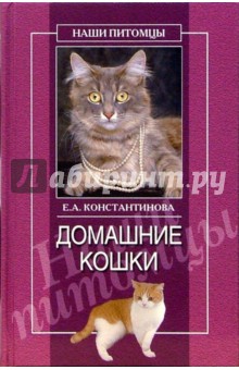 Екатерина Константинова - Домашние кошки обложка книги Екатерина Константинова - Домашние кошки обложка книги