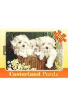Puzzle-120.MIDI.B-12329.Три щенка в корзине Puzzle-120.MIDI.B-12329.Три щенка в корзине