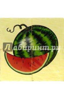 Кубики Фрукты-ягоды (4 штуки) обложка книги Кубики Фрукты-ягоды (4 штуки) обложка книги