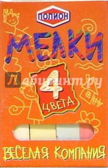 Мелки цветные (4 штуки) Мелки цветные (4 штуки)