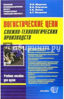 Логистические цепи сложно технологических производств: учебное пособие - Миротин, Корчагин, Ляпин, Некрасов