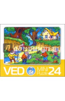 Пазл-24. 054119-22. Гномы