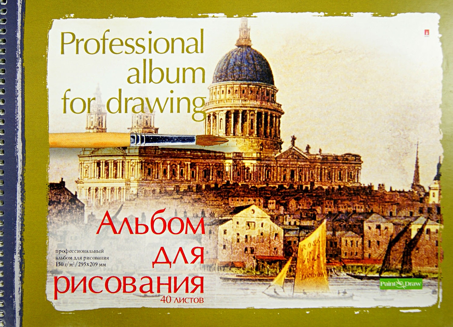 Иллюстрация 1 из 11 для Альбом для рисования "Профессионал" (А4, 40 листов, в ассортименте) (1-40-200) | Лабиринт - канцтовы. Источник: Лабиринт
