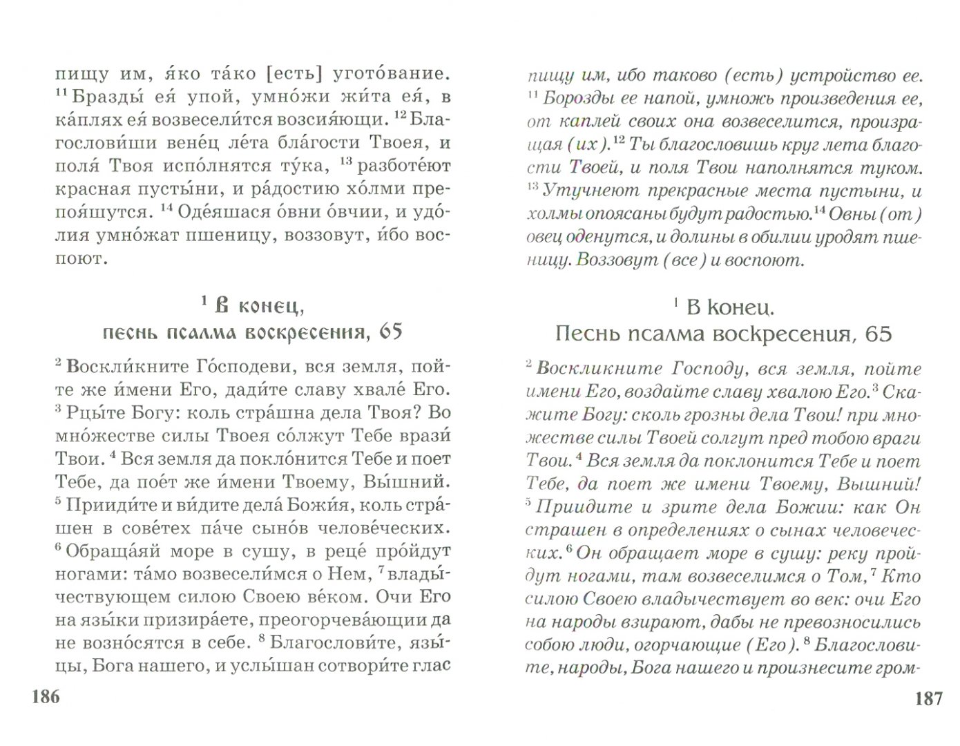 Иллюстрация 1 из 3 для Псалтирь с параллельным переводом на русский язык | Лабиринт - книги. Источник: Лабиринт