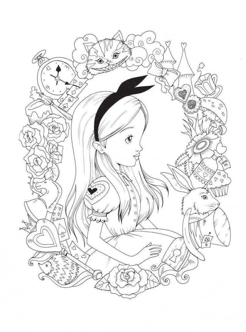 Иллюстрация 5 из 33 для Алиса в стране чудес | Лабиринт - книги. Источник: Лабиринт