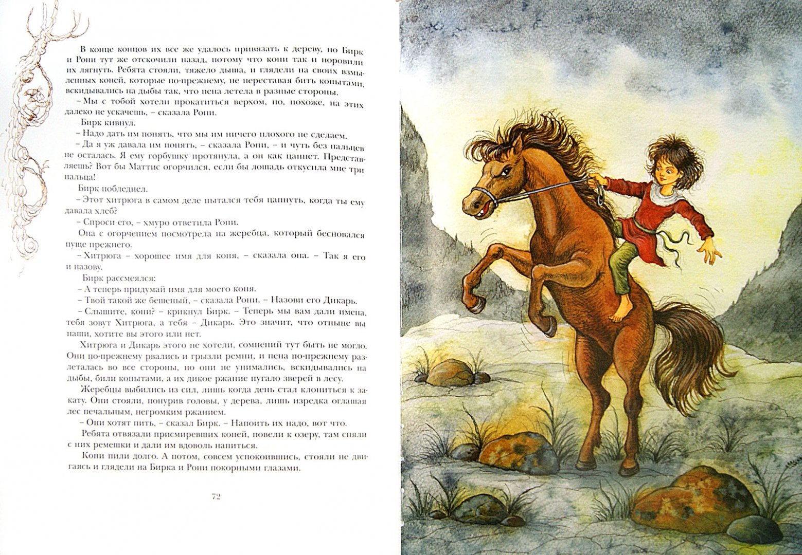 Иллюстрация 9 из 78 для Рони, дочь разбойника - Астрид Линдгрен | Лабиринт - книги. Источник: Лабиринт