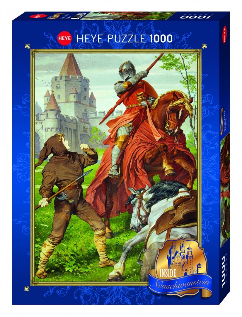 Иллюстрация 1 из 6 для Puzzle-1000 "Рыцарь Парсифаль" (29734) | Лабиринт - игрушки. Источник: Лабиринт