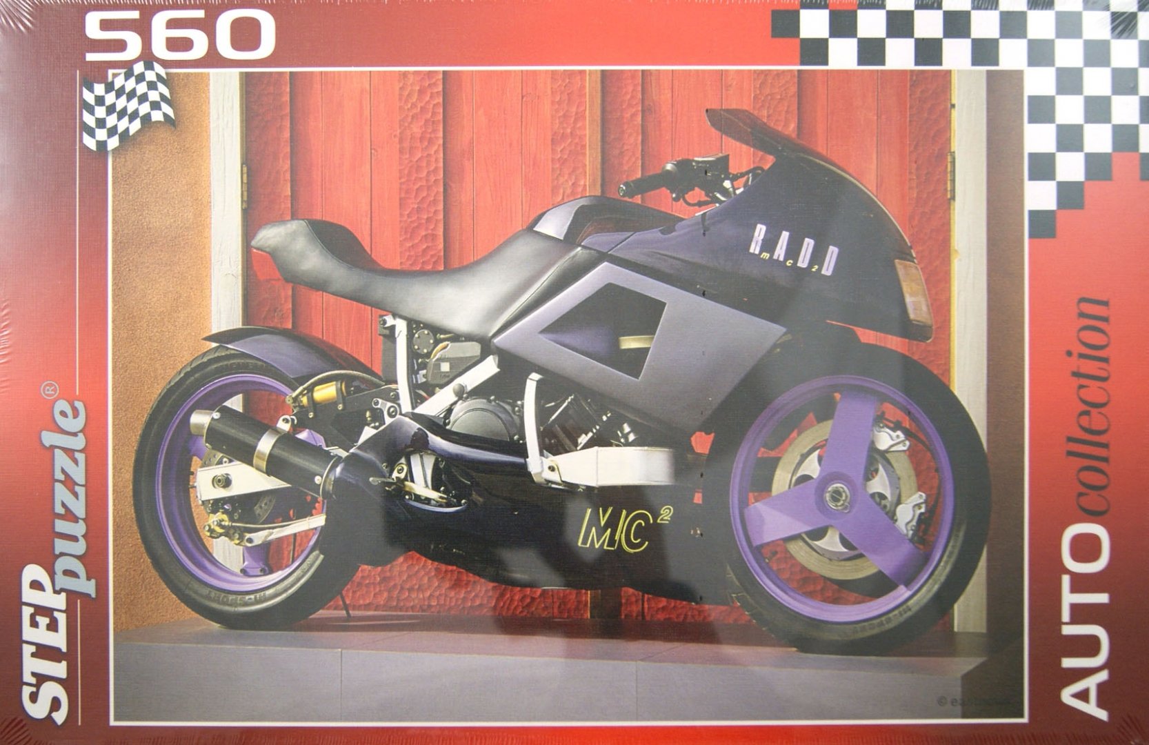 Иллюстрация 1 из 2 для Step Puzzle-560 "Мотоцикл" (78071) | Лабиринт - игрушки. Источник: Лабиринт