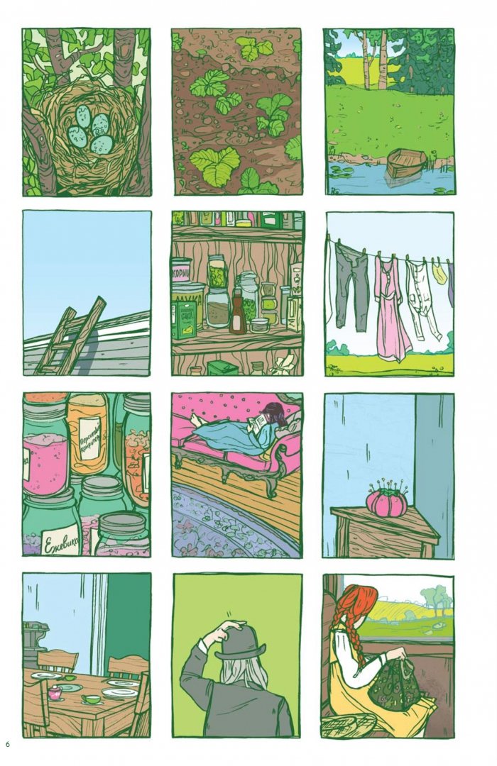Иллюстрация 5 из 71 для Анна с фермы "Зеленые крыши". Графический роман - Марсден, Тамлер | Лабиринт - книги. Источник: Лабиринт