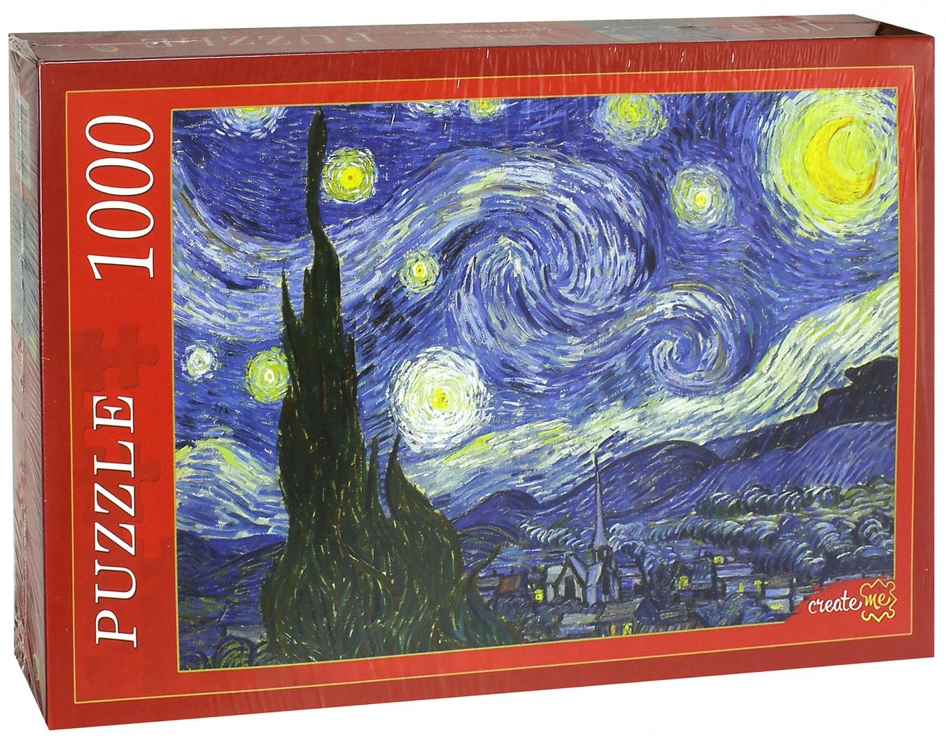 Иллюстрация 1 из 15 для Puzzle-1000. "Ван Гог. Звёздная ночь" (АЛ1000-7004) | Лабиринт - игрушки. Источник: Лабиринт
