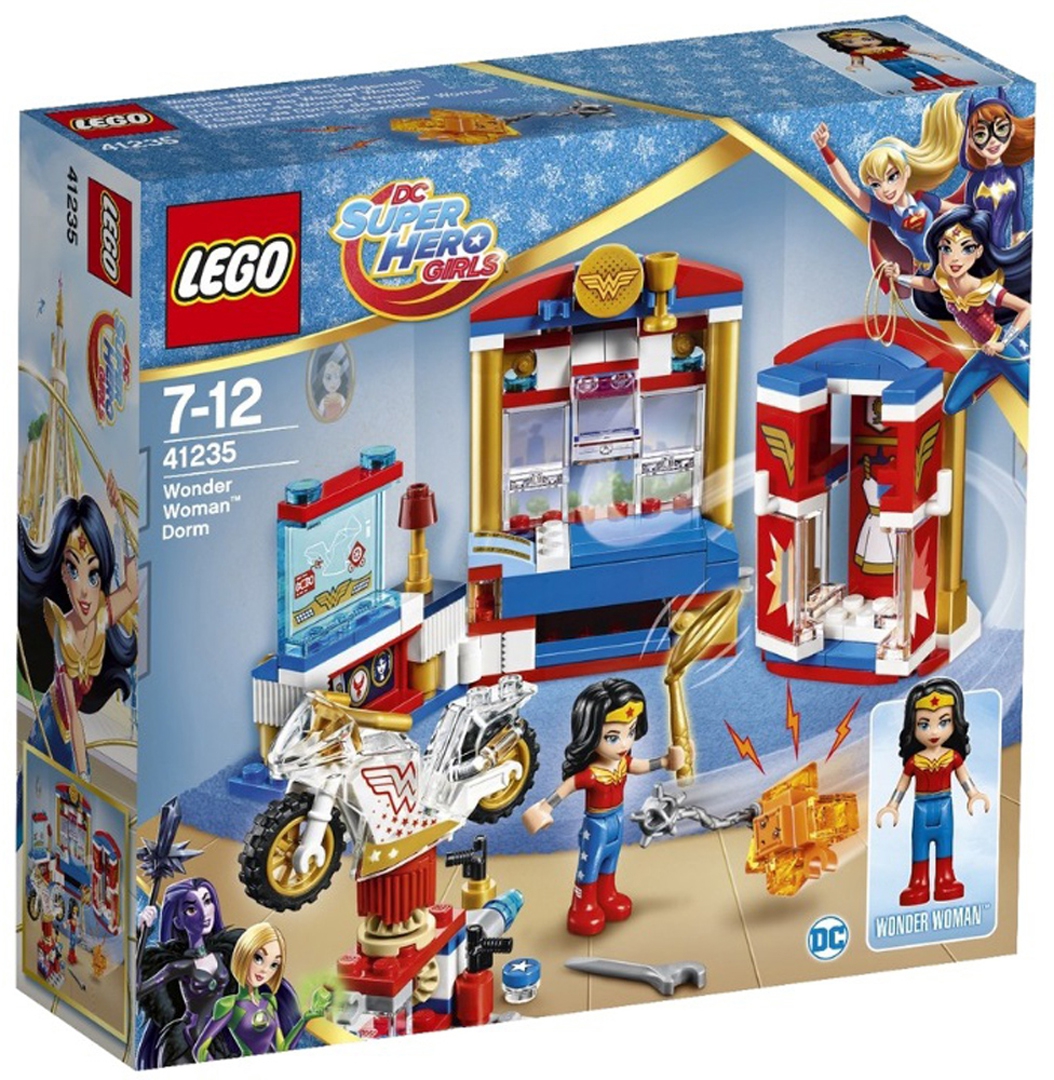 Иллюстрация 1 из 9 для Конструктор LEGO SuperHero Girls. Дом Чудо-женщины (41235) | Лабиринт - игрушки. Источник: Лабиринт