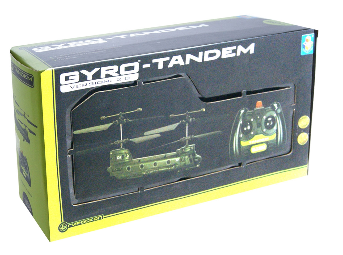 Иллюстрация 1 из 2 для Вертолет на инфракрасном управлении "GYRO-Тandem" (Т55387) | Лабиринт - игрушки. Источник: Лабиринт