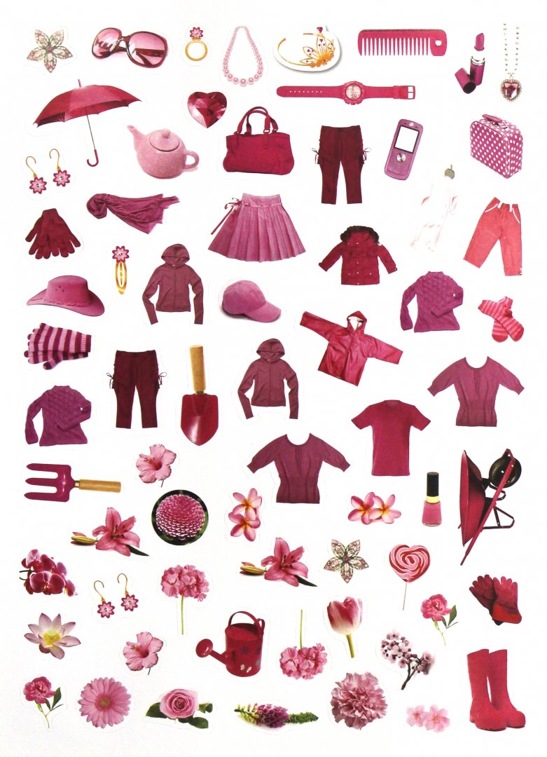 Иллюстрация 1 из 5 для Розовые штучки. Радости и сладости с наклейками | Лабиринт - книги. Источник: Лабиринт