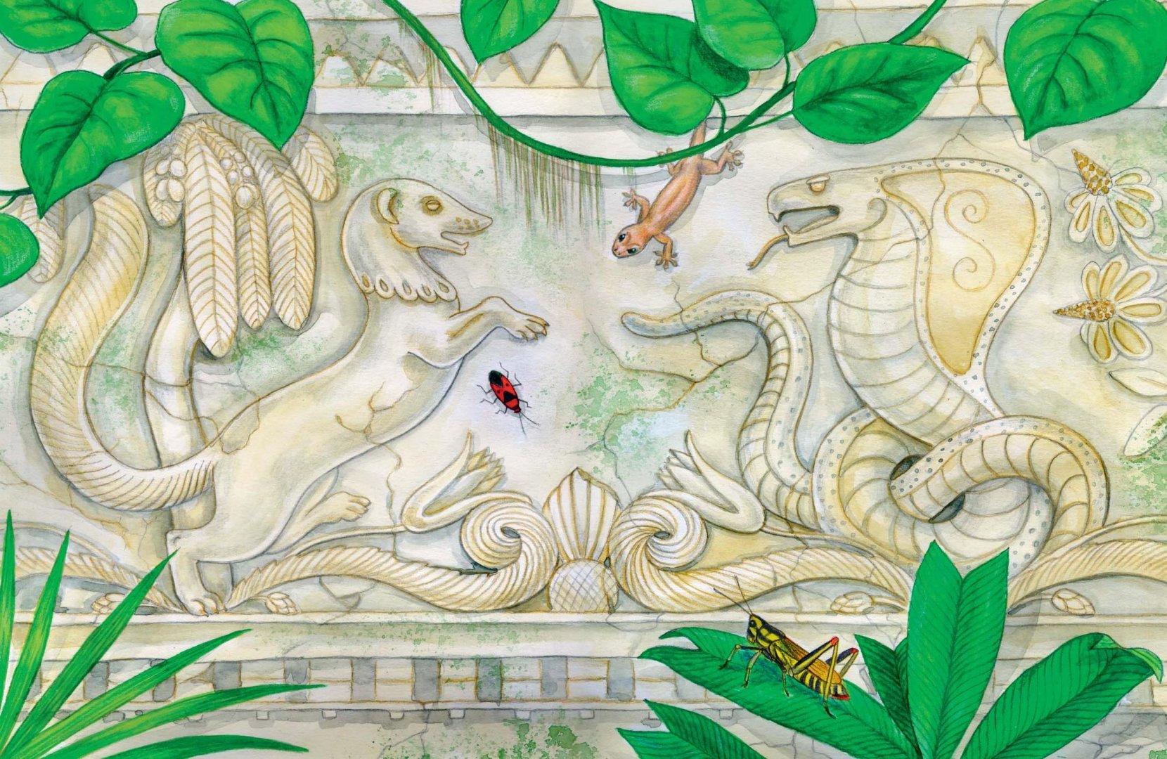 Иллюстрация 1 из 47 для Рикки-Тикки-Тави - Редьярд Киплинг | Лабиринт - книги. Источник: Лабиринт