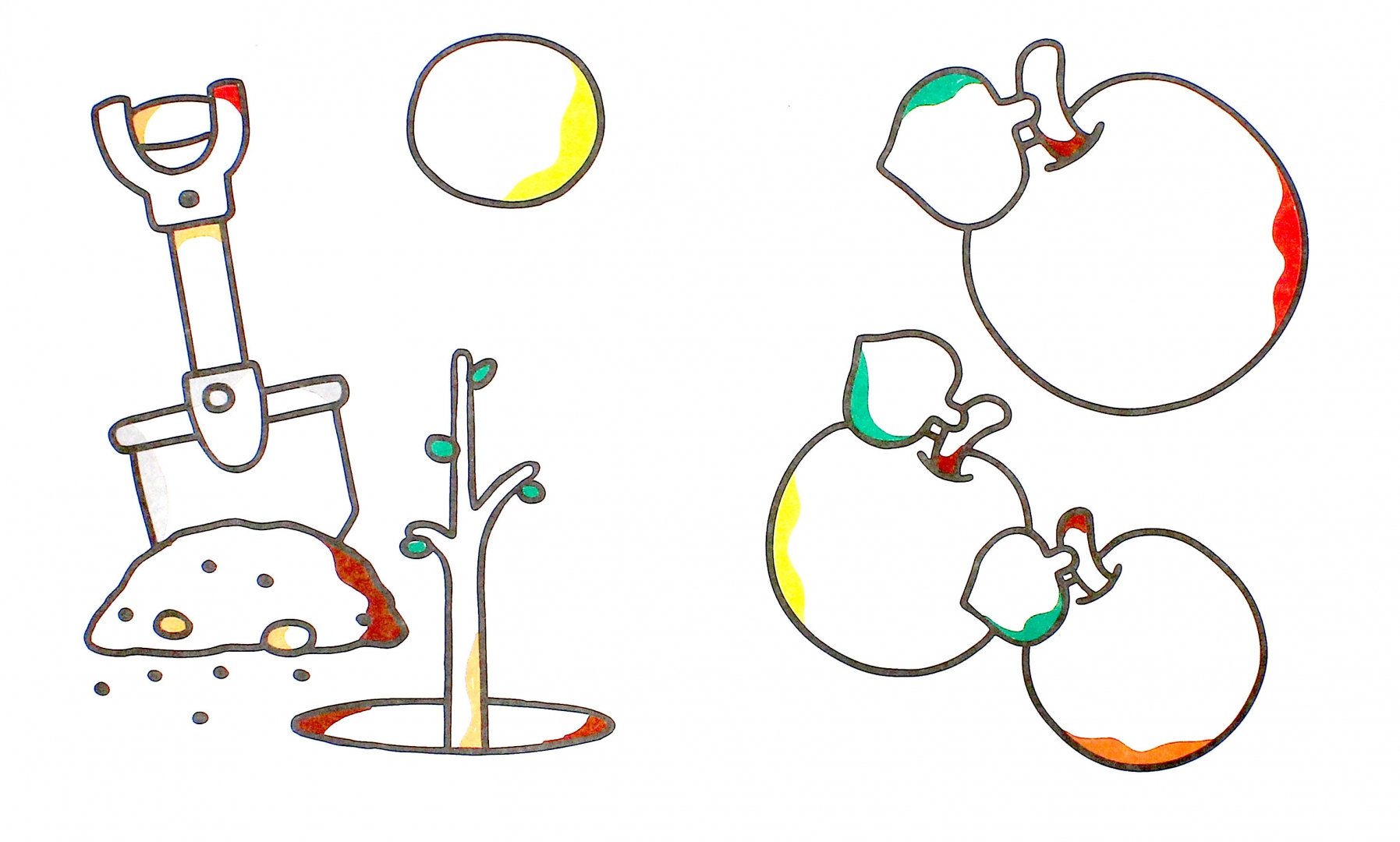 Иллюстрация 1 из 4 для Раскраски по цветовым меткам. Коровка | Лабиринт - книги. Источник: Лабиринт