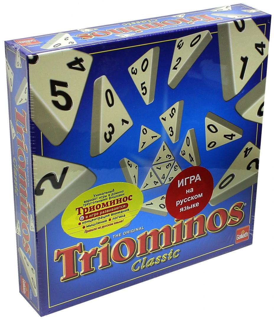 Иллюстрация 1 из 3 для Настольная игра "Triominos classic" (60630) | Лабиринт - игрушки. Источник: Лабиринт