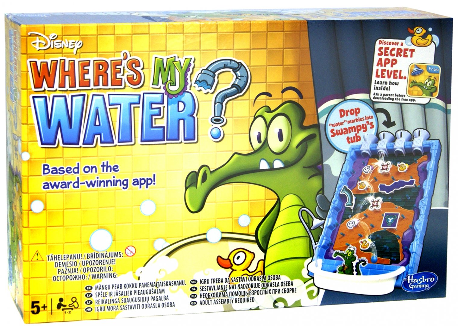 Иллюстрация 1 из 5 для Игра "Крокодильчик Свомпи. Где моя вода?" (А2237Н) | Лабиринт - игрушки. Источник: Лабиринт