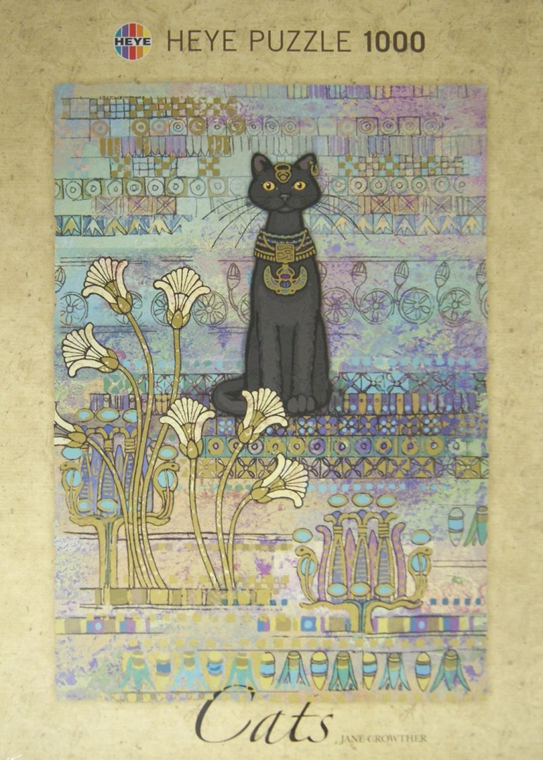 Иллюстрация 2 из 15 для Puzzle-1000. Египетская кошка, Jane Crowther | Лабиринт - игрушки. Источник: Лабиринт