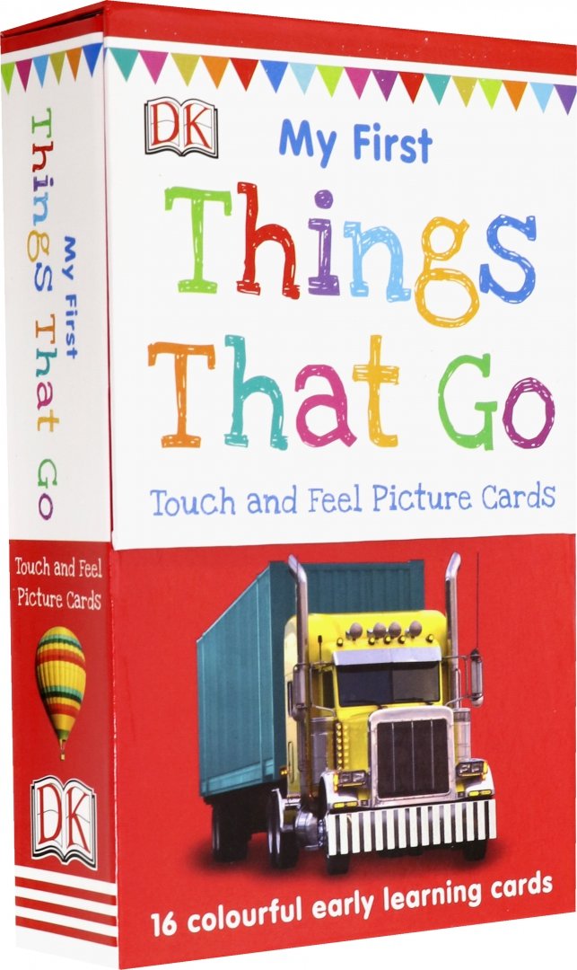 Иллюстрация 1 из 2 для My First Things That Go (16 My First Touch Cards) | Лабиринт - игрушки. Источник: Лабиринт