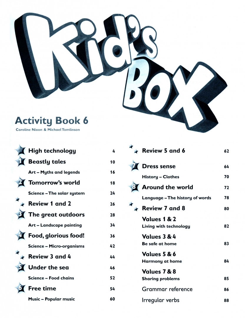 Иллюстрация 1 из 3 для Kid's Box. Updated Second Edition. Level 6. Activity Book with Online Resources - Nixon, Tomlinson | Лабиринт - книги. Источник: Лабиринт