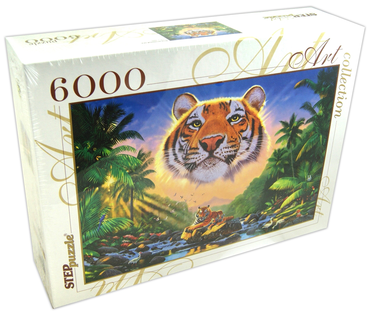 Иллюстрация 1 из 3 для Step Puzzle-6000 "Величественный тигр" (85501) | Лабиринт - игрушки. Источник: Лабиринт