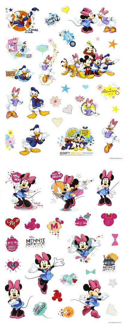 Иллюстрация 1 из 4 для 100 наклеек "Disney. Микки Маус" | Лабиринт - книги. Источник: Лабиринт