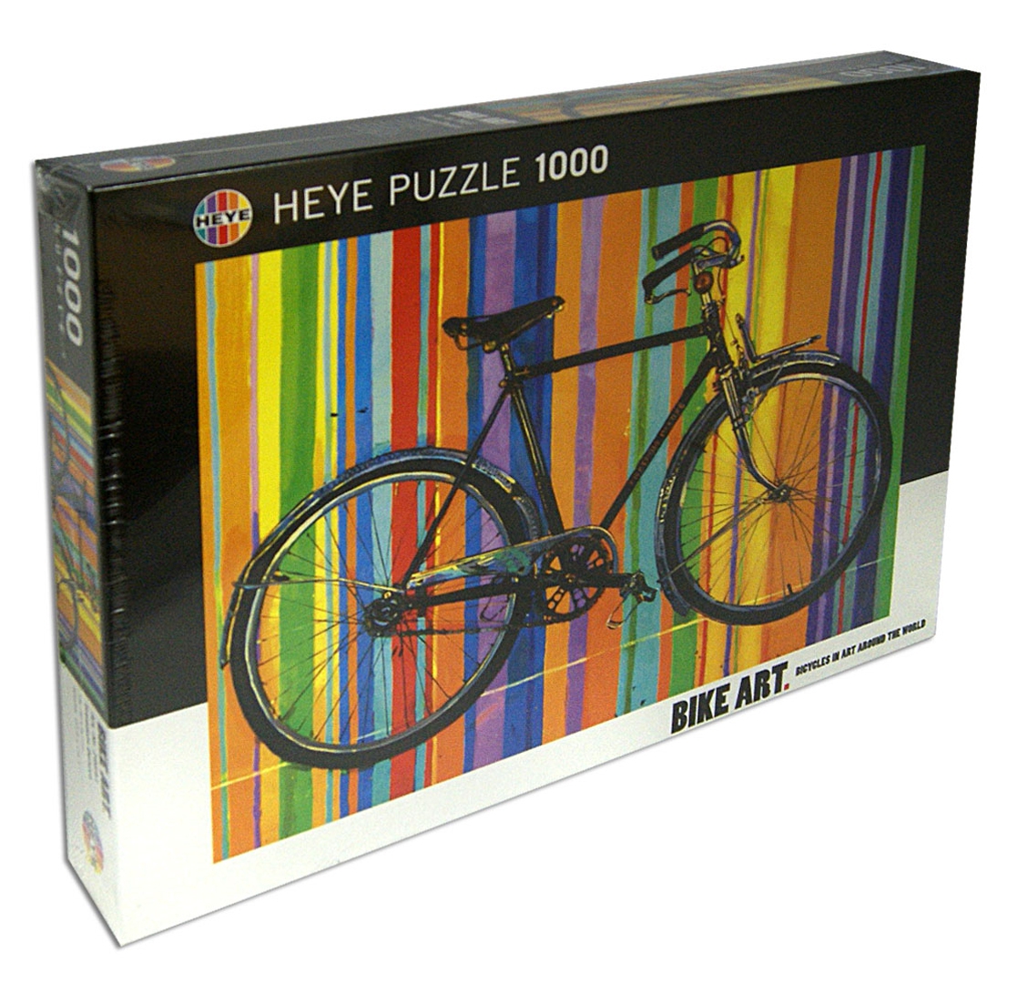 Иллюстрация 1 из 2 для Puzzle, 1000 элементов, "Велосипедисты" | Лабиринт - игрушки. Источник: Лабиринт