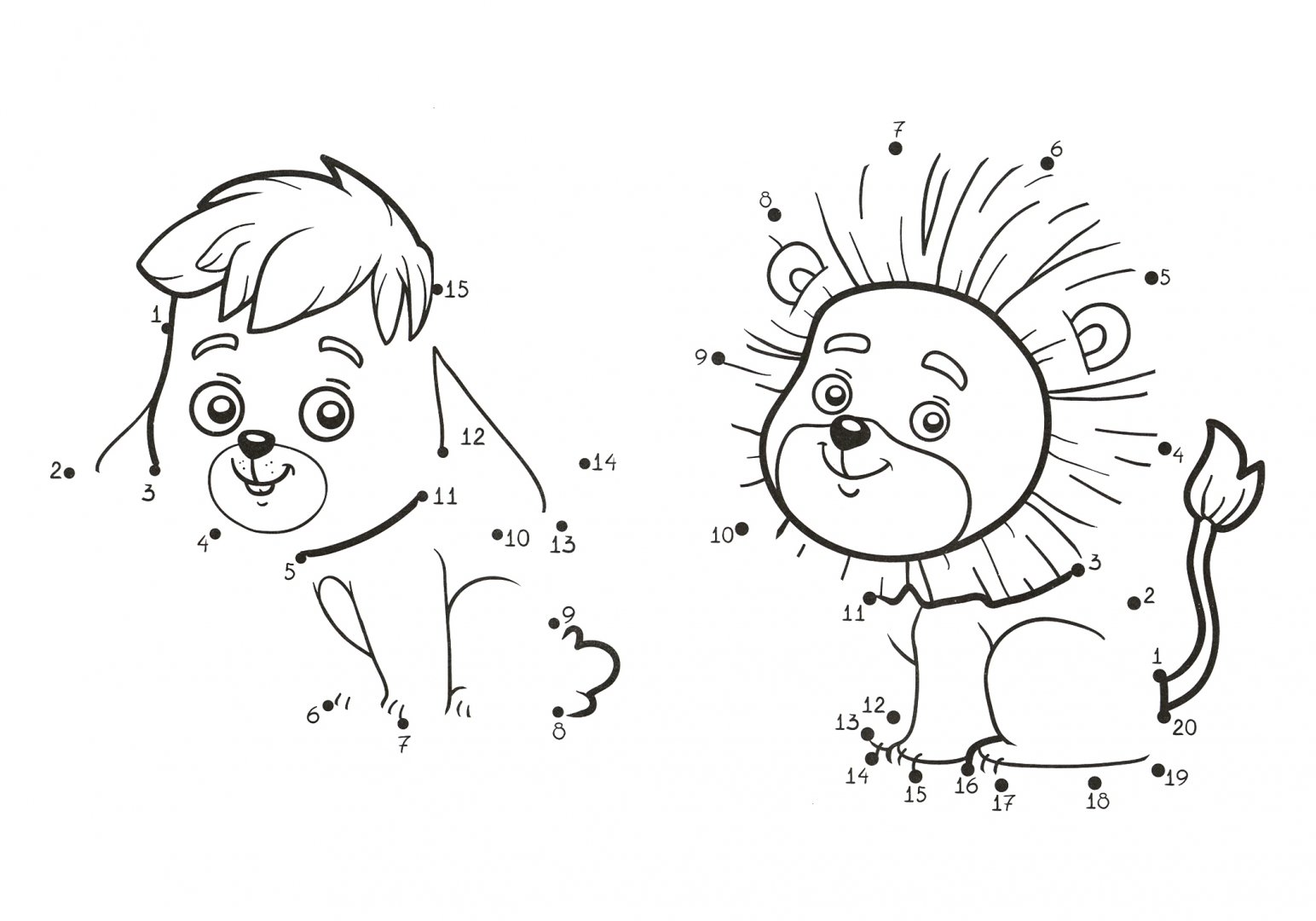 Иллюстрация 1 из 6 для Рисуем по точкам. Веселые зверята | Лабиринт - книги. Источник: Лабиринт