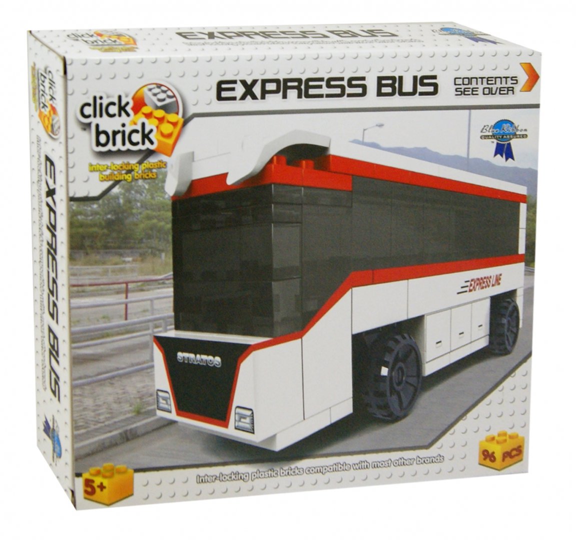 Иллюстрация 1 из 2 для Конструктор "Автобус "Экспресс" (1111) | Лабиринт - игрушки. Источник: Лабиринт