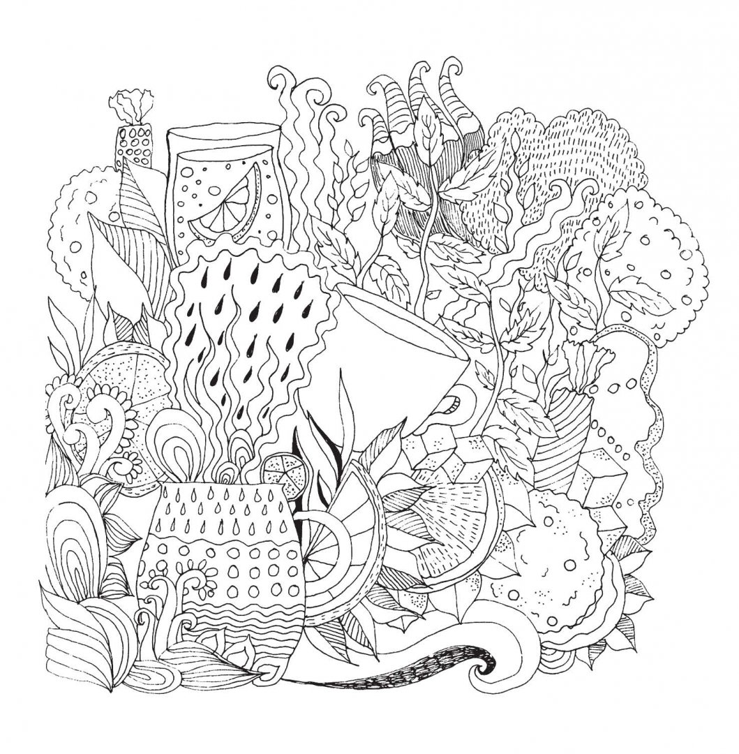 Иллюстрация 10 из 62 для Хюгге. Самая уютная раскраска | Лабиринт - книги. Источник: Лабиринт