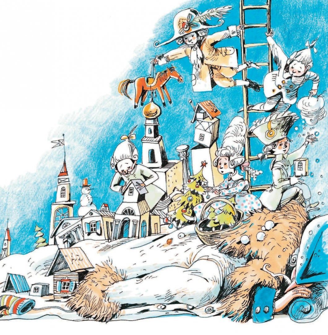 Иллюстрация 11 из 56 для Приключения барона Мюнхаузена - Рудольф Распе | Лабиринт - книги. Источник: Лабиринт