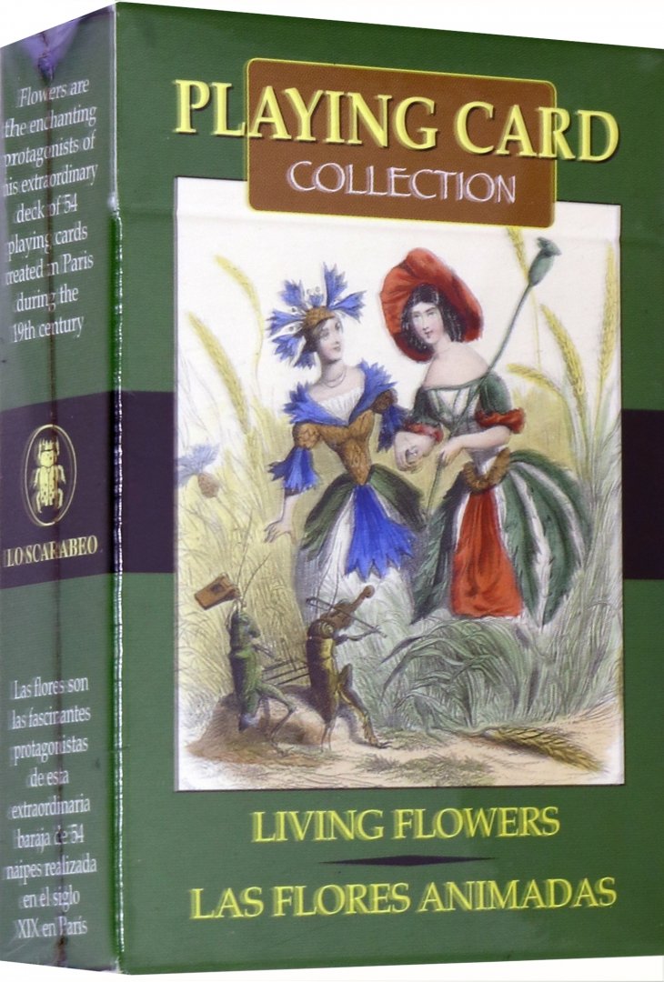 Иллюстрация 1 из 48 для Игральные карты "Живые цветы" | Лабиринт - книги. Источник: Лабиринт