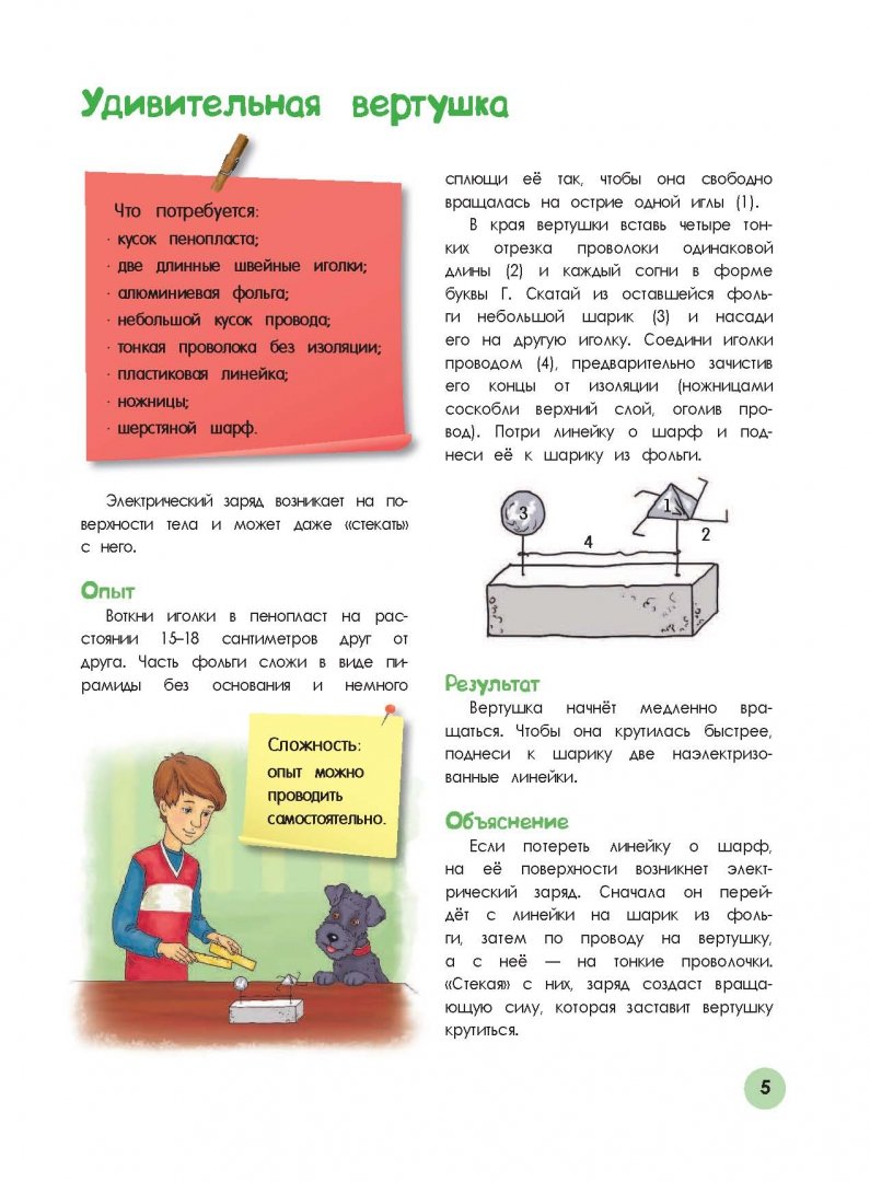 Иллюстрация 4 из 28 для Удивительные опыты с электричеством и магнитами - Артем Проневский | Лабиринт - книги. Источник: Лабиринт