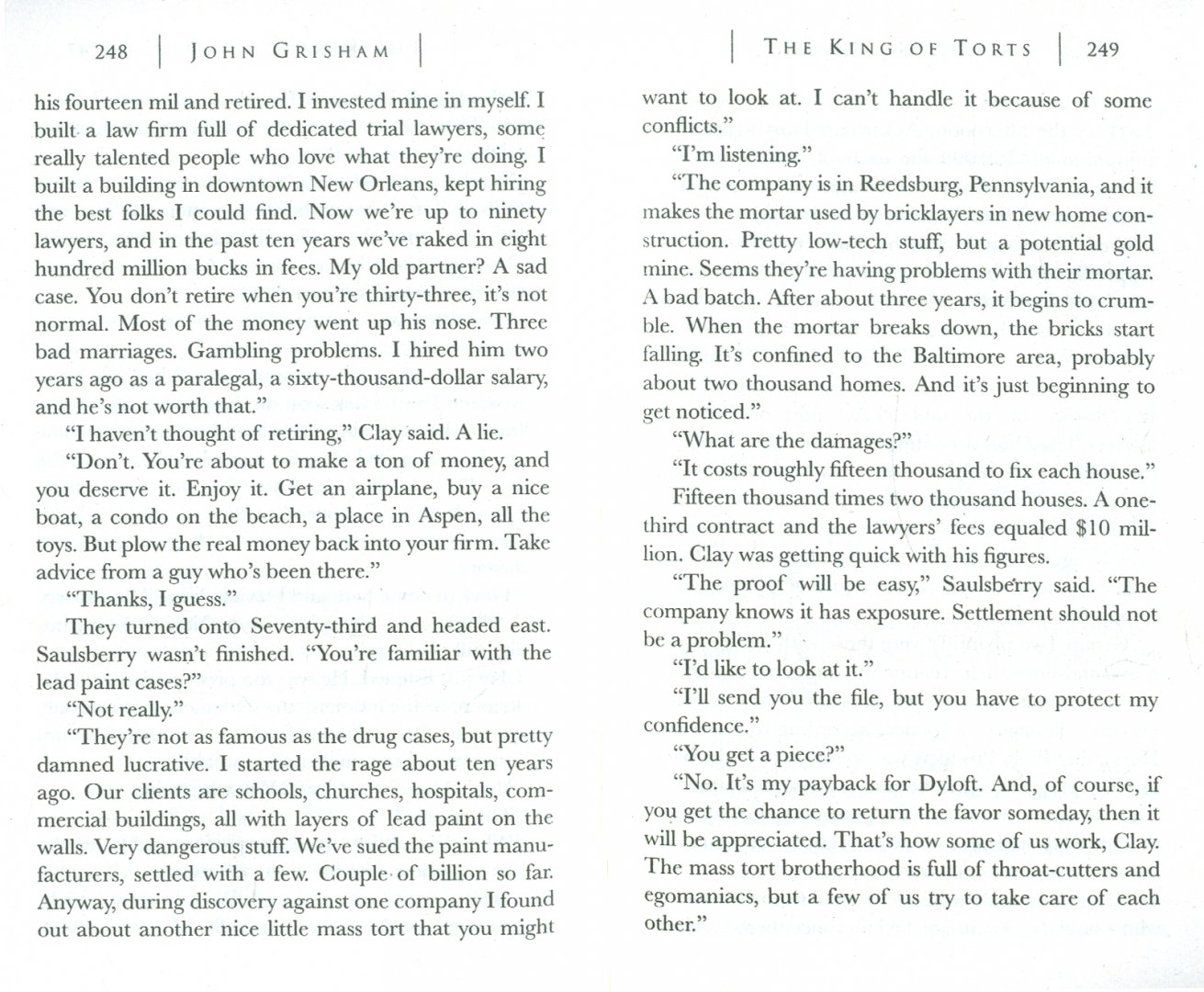 Иллюстрация 1 из 7 для The King of Torts - John Grisham | Лабиринт - книги. Источник: Лабиринт
