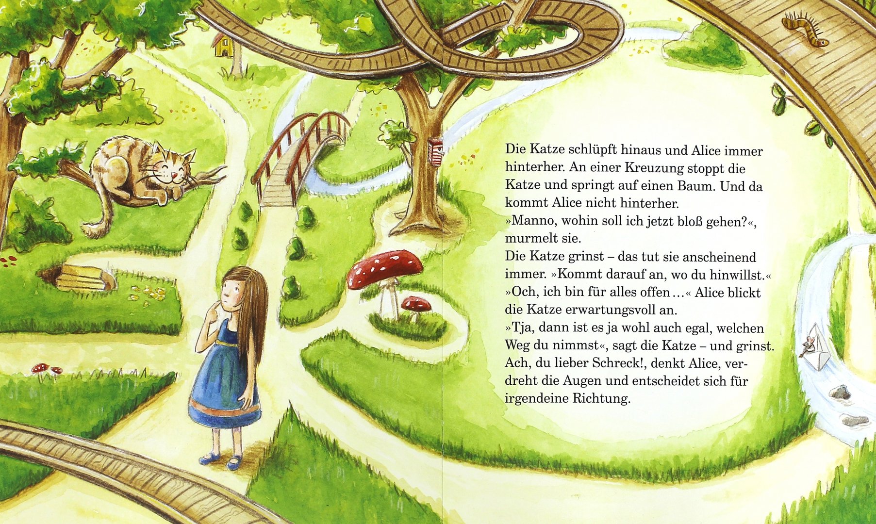 Иллюстрация 1 из 5 для Alice im Wunderland | Лабиринт - книги. Источник: Лабиринт