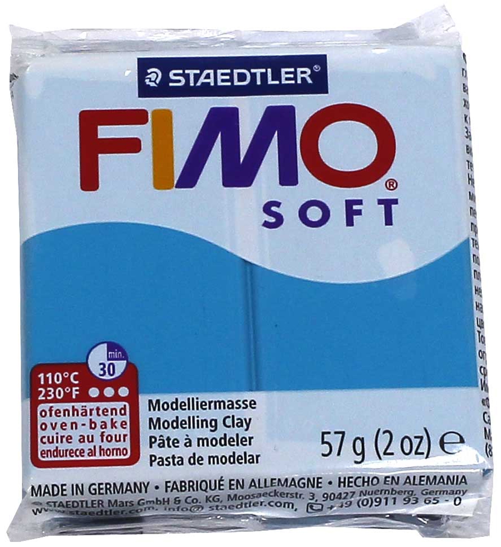 Иллюстрация 1 из 6 для FIMO Soft полимерная глина, 57 гр., цвет мята (8020-39) | Лабиринт - игрушки. Источник: Лабиринт