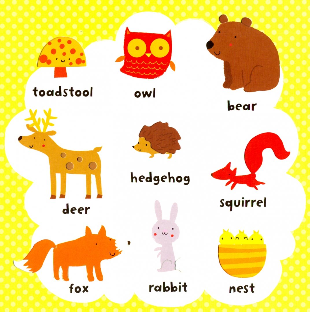 Иллюстрация 1 из 9 для Baby's Very First Play Book: Animal Words (board) - Fiona Watt | Лабиринт - книги. Источник: Лабиринт