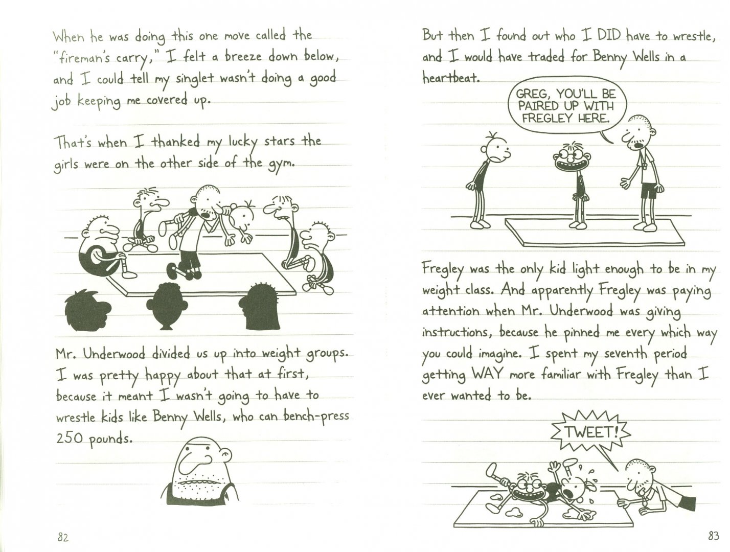 Иллюстрация 1 из 14 для Diary of a Wimpy Kid - Jeff Kinney | Лабиринт - книги. Источник: Лабиринт