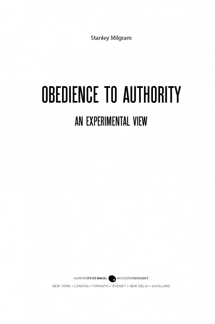 Иллюстрация 3 из 38 для Подчинение авторитету. Научный взгляд на власть и мораль - Стэнли Милграм | Лабиринт - книги. Источник: Лабиринт
