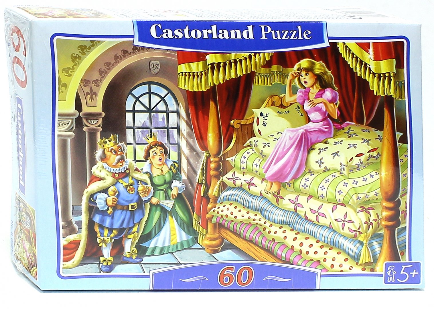 Иллюстрация 1 из 4 для Puzzle-60 MIDI "Принцесса на горошине" (В-06380) | Лабиринт - игрушки. Источник: Лабиринт