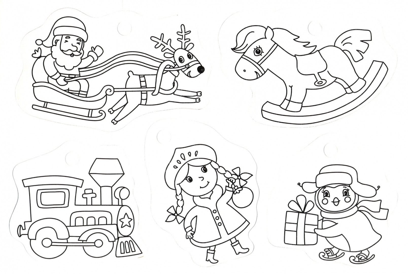 Иллюстрация 1 из 6 для Новогодние игрушки. Зимняя сказка | Лабиринт - игрушки. Источник: Лабиринт