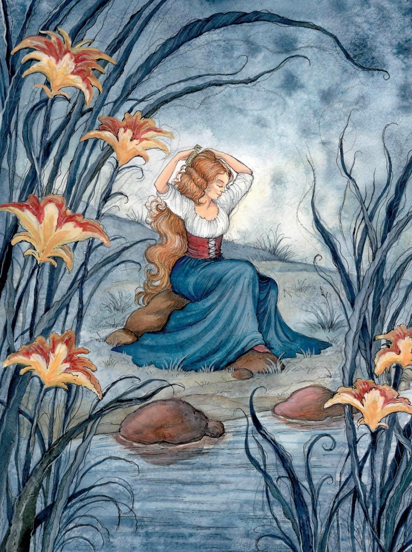Иллюстрация 1 из 42 для Русалка в пруду - Гримм Якоб и Вильгельм | Лабиринт - книги. Источник: Лабиринт