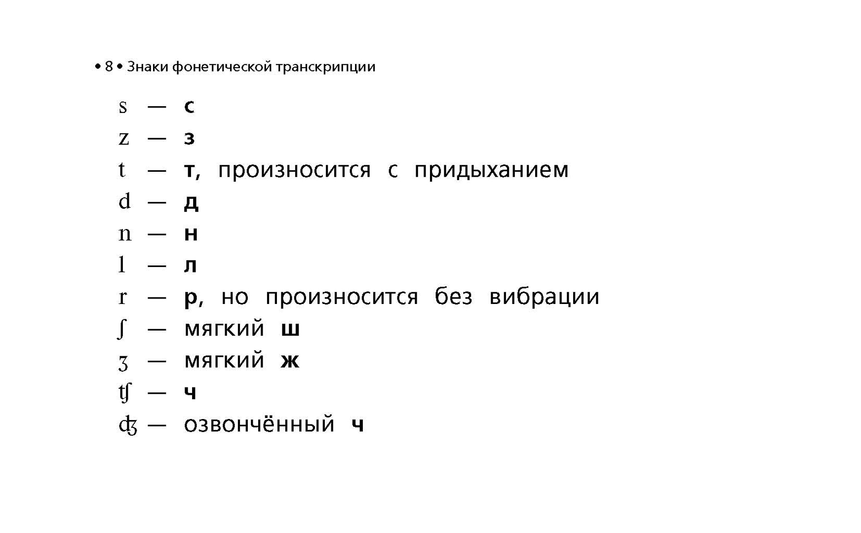 Знак фонетической транскрипции