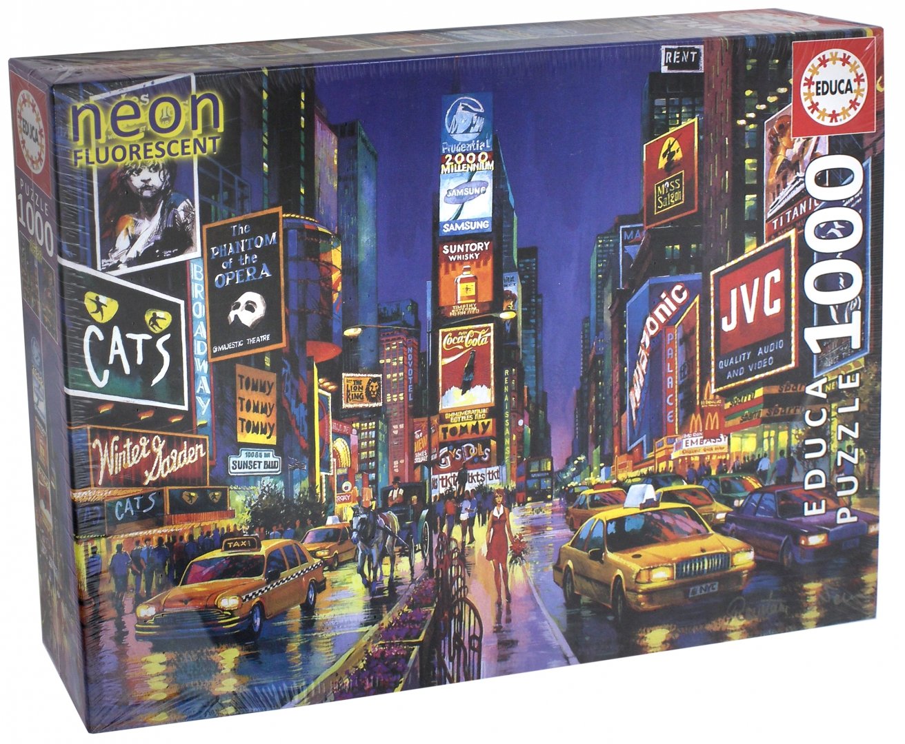 Иллюстрация 1 из 4 для Пазл-1000 "Times Square, Нью-Йорк" (13047) | Лабиринт - игрушки. Источник: Лабиринт