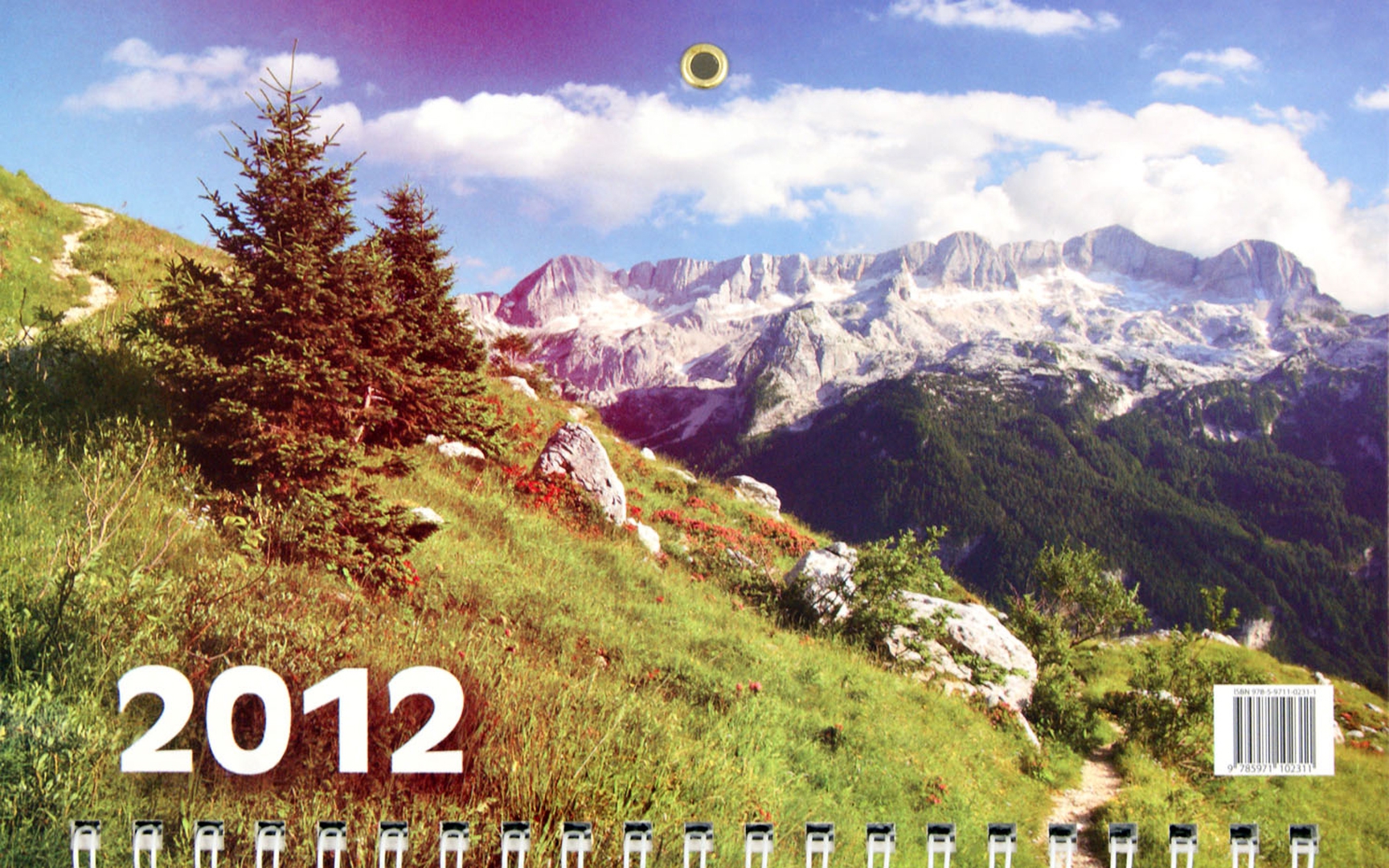Иллюстрация 1 из 2 для Настенный квартальный календарь "Лето в горах" на 2012 год | Лабиринт - сувениры. Источник: Лабиринт